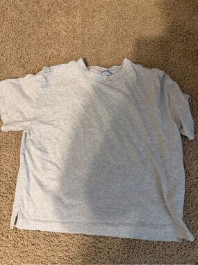 Old Navy Heather Gray Short Sleeve Tee